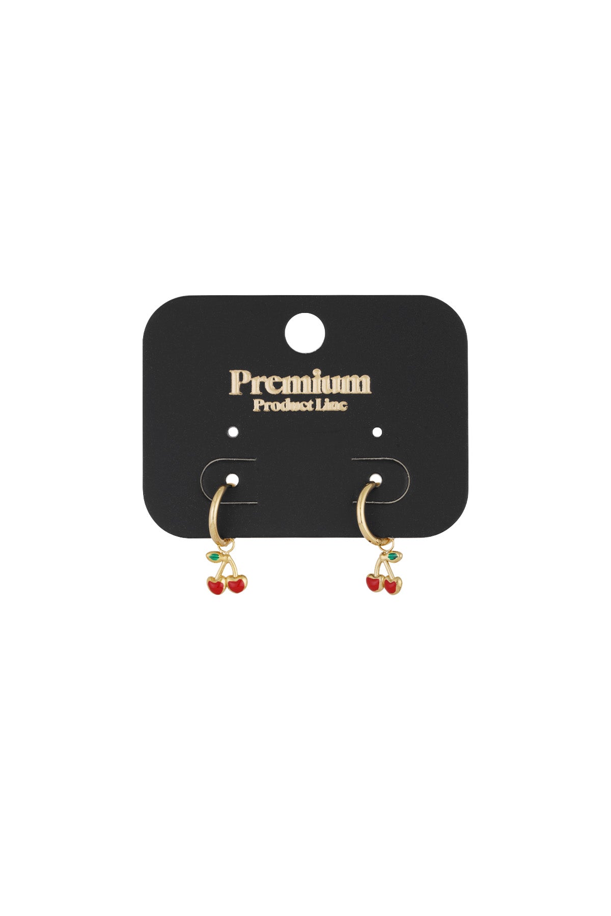 cherry on top earrings
