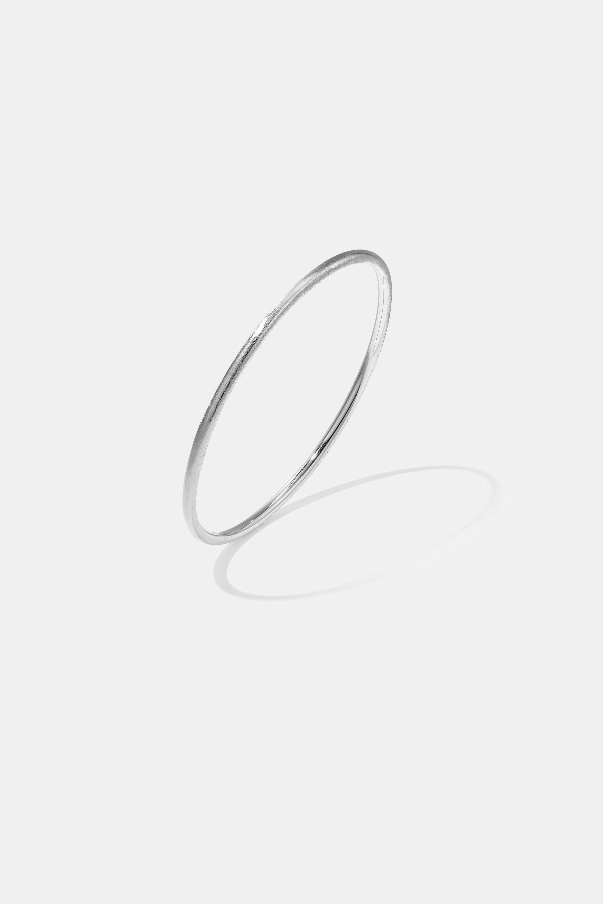 Bangles circle Simple Daily Simple Series Women's jewelry-3mm