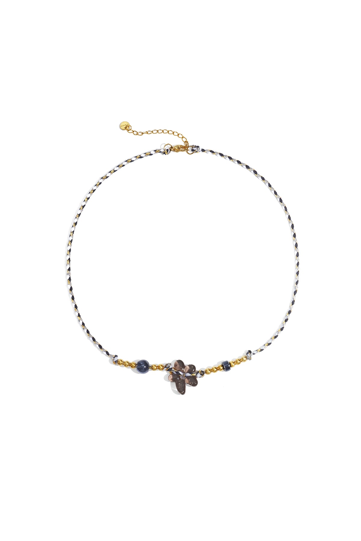 Polyester Beaded Necklaces Flower Casual Daily Simple Series Women's jewelry