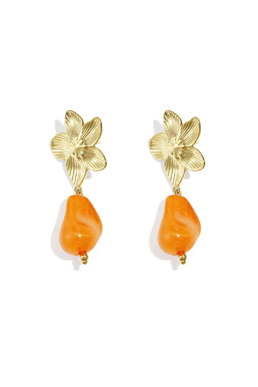Acrylic Drop Earrings Flower Casual Daily Simple Series Women's jewelry