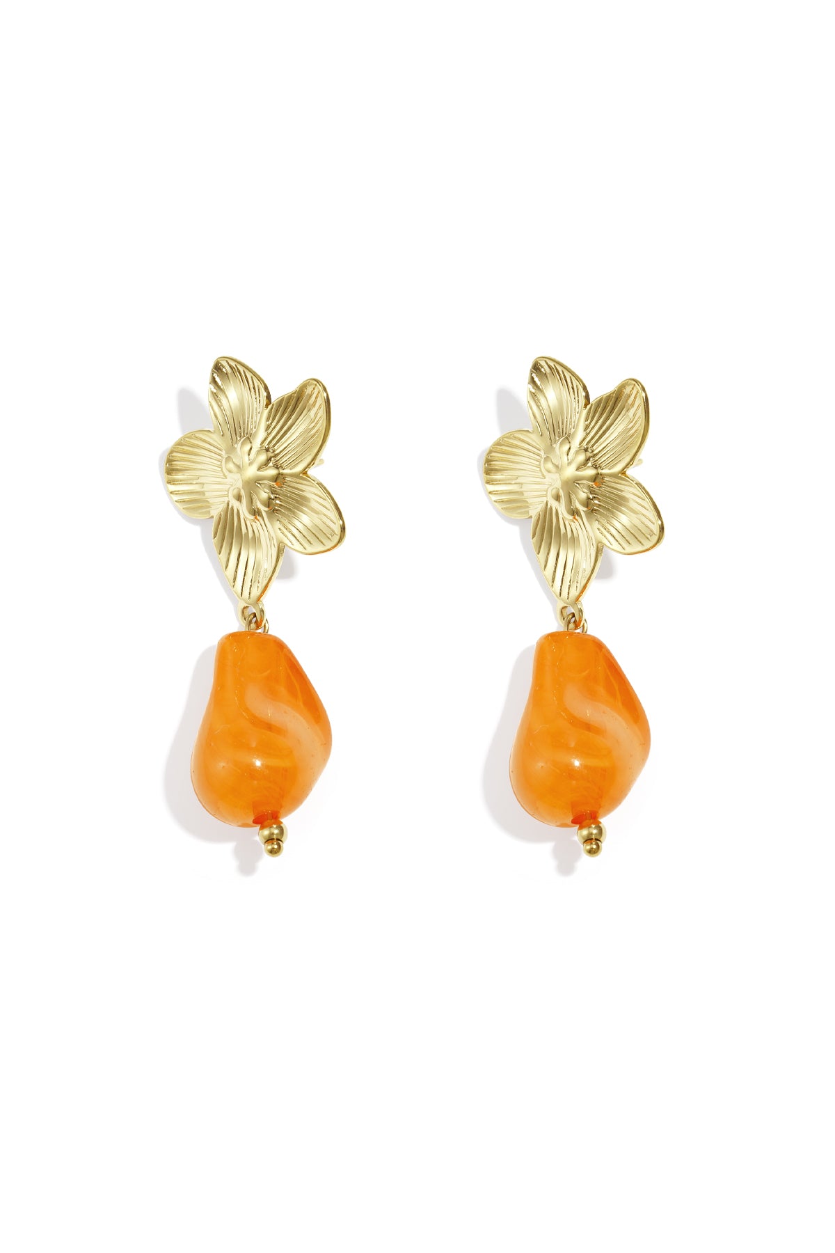 Acrylic Drop Earrings Flower Casual Daily Simple Series Women's jewelry