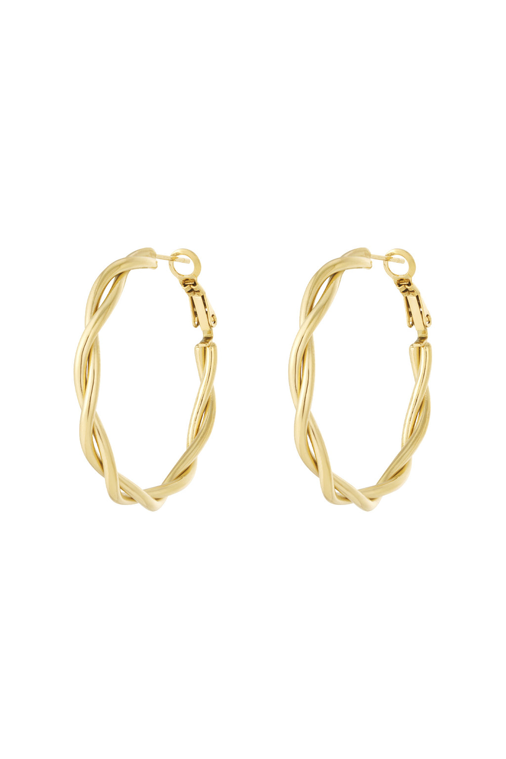 Stainless Steel Hoop Earrings Geometric Casual Daily Simple Series Women's jewelry