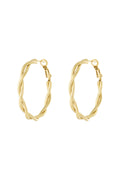 Stainless Steel Hoop Earrings Geometric Casual Daily Simple Series Women's jewelry