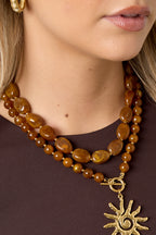 Acrylic Beaded Necklaces Beads Casual Daily Simple Series Women's jewelry