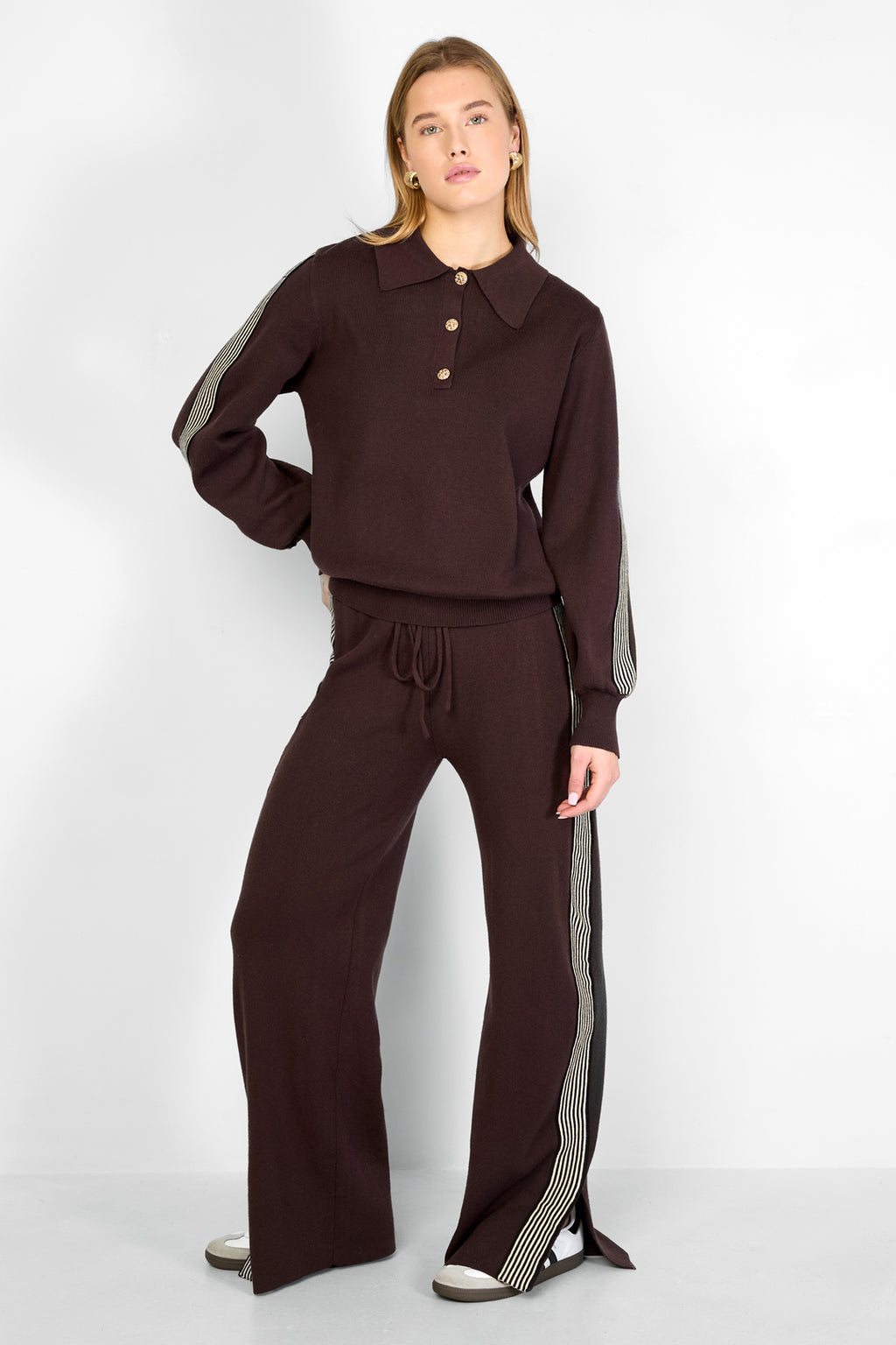 Knitted sweater Color clash Sporty autumn/winter clothing