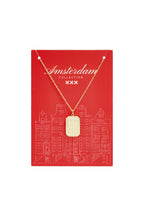 Amsterdam Canal House Stainless Steel Necklace