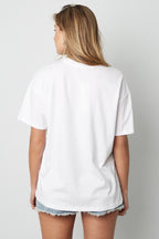 Cotton Women's T-shirt Spring/Summer Letters