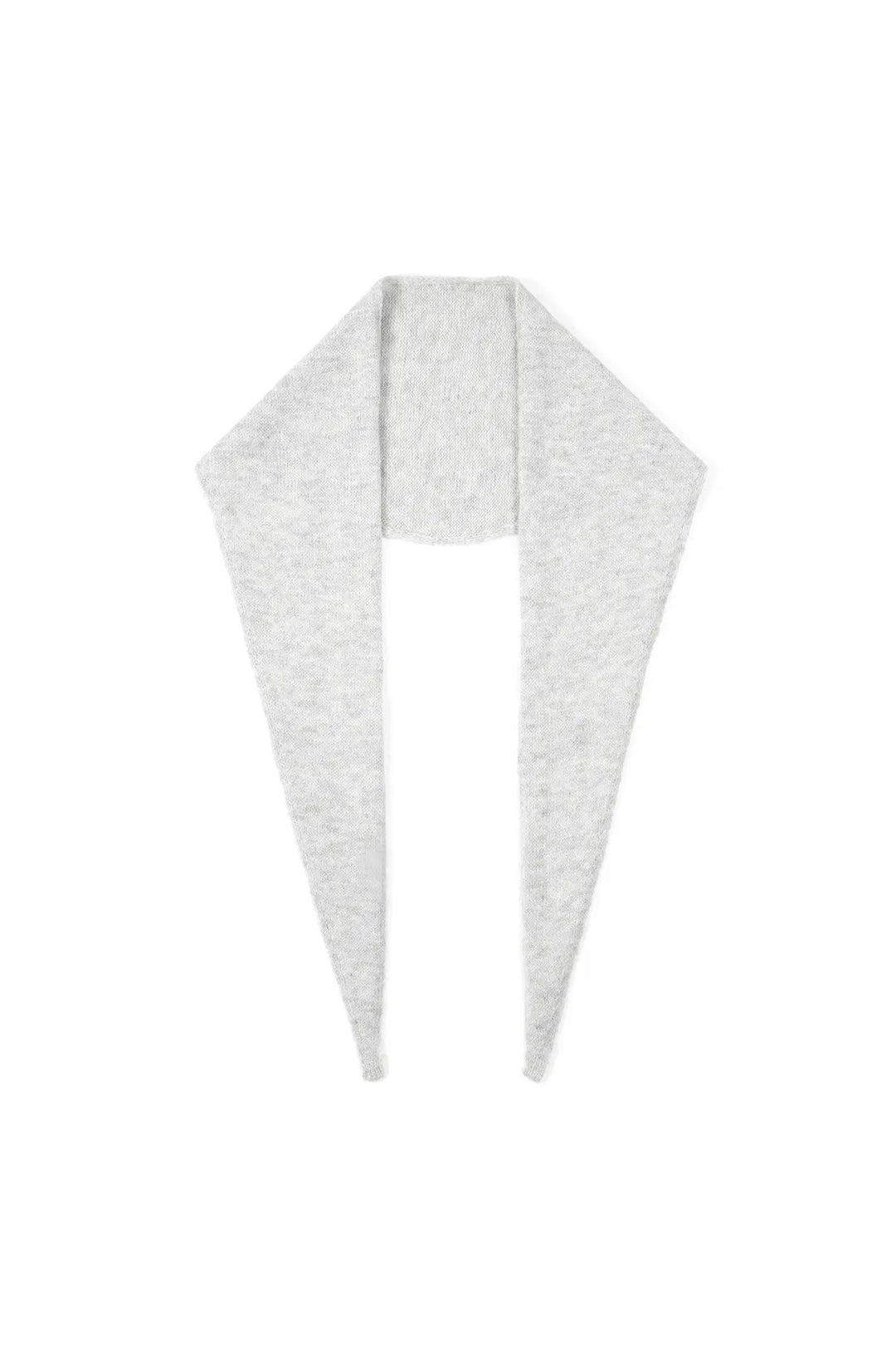 Minimalist Solid Color Triangle Scarf