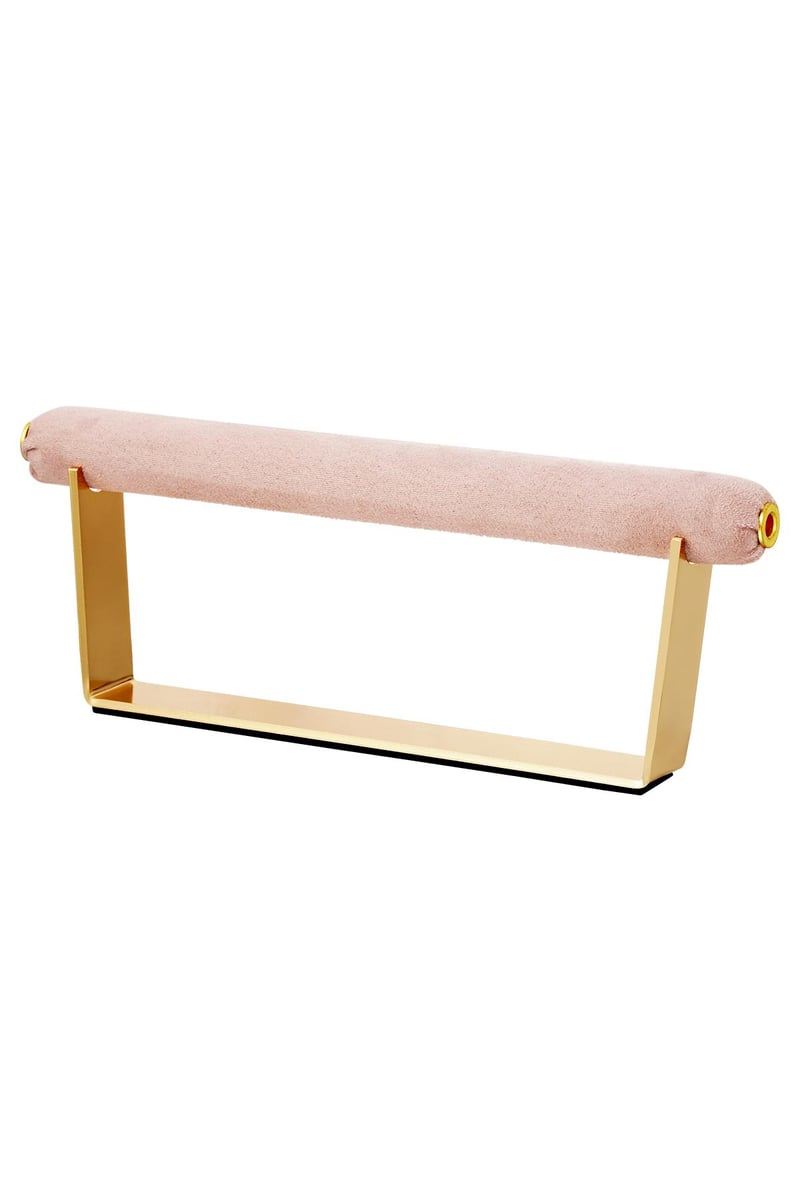 Display for rings Pink Imitation Suede