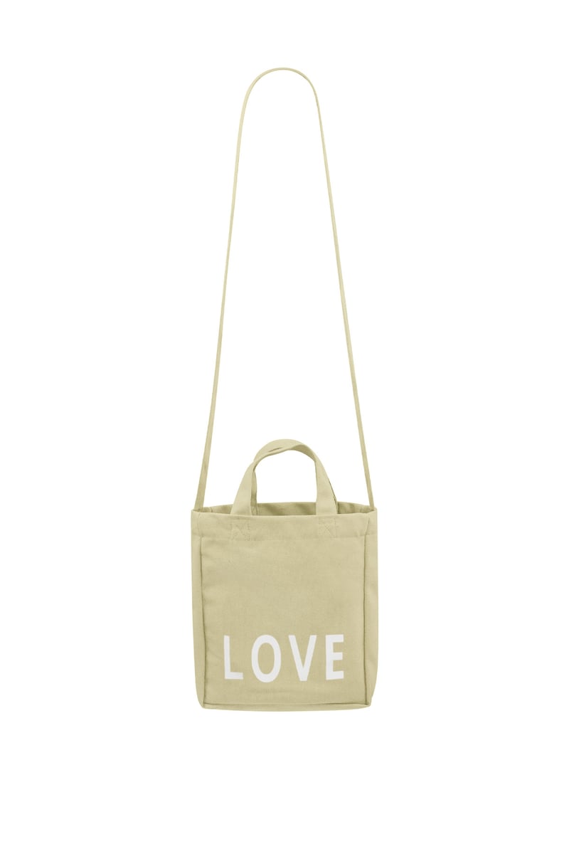 Small canvas bag love