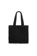 Fuzzy tote bag