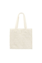 Fuzzy tote bag
