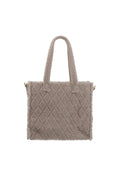 Fuzzy tote bag