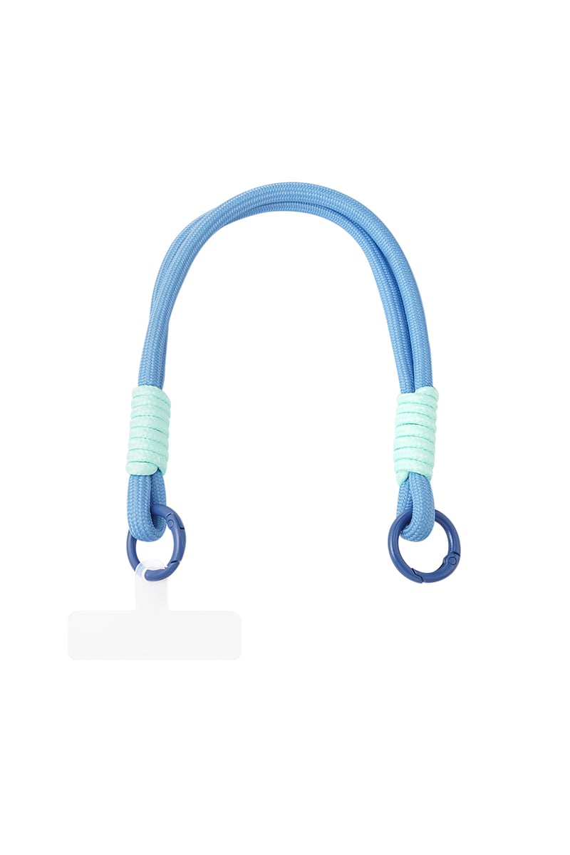 Summer telephone cord - pink & mint