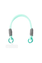 Summer telephone cord - pink & mint