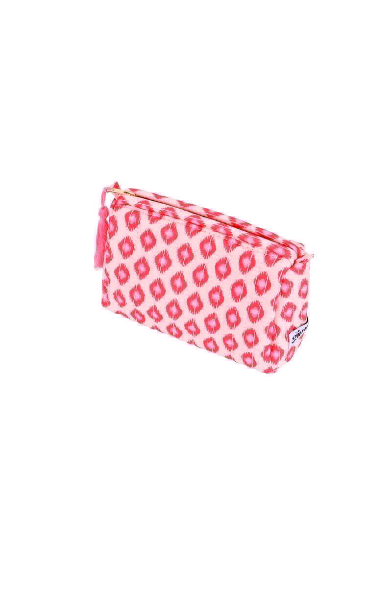 Retro chic makeup bag