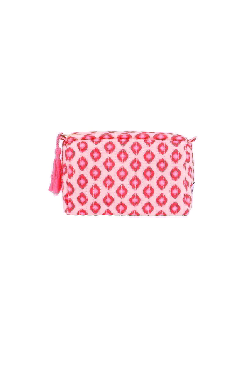 Retro chic makeup bag