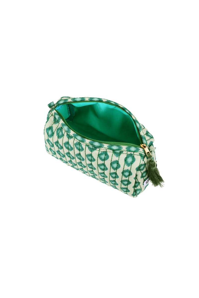 Retro chic makeup bag