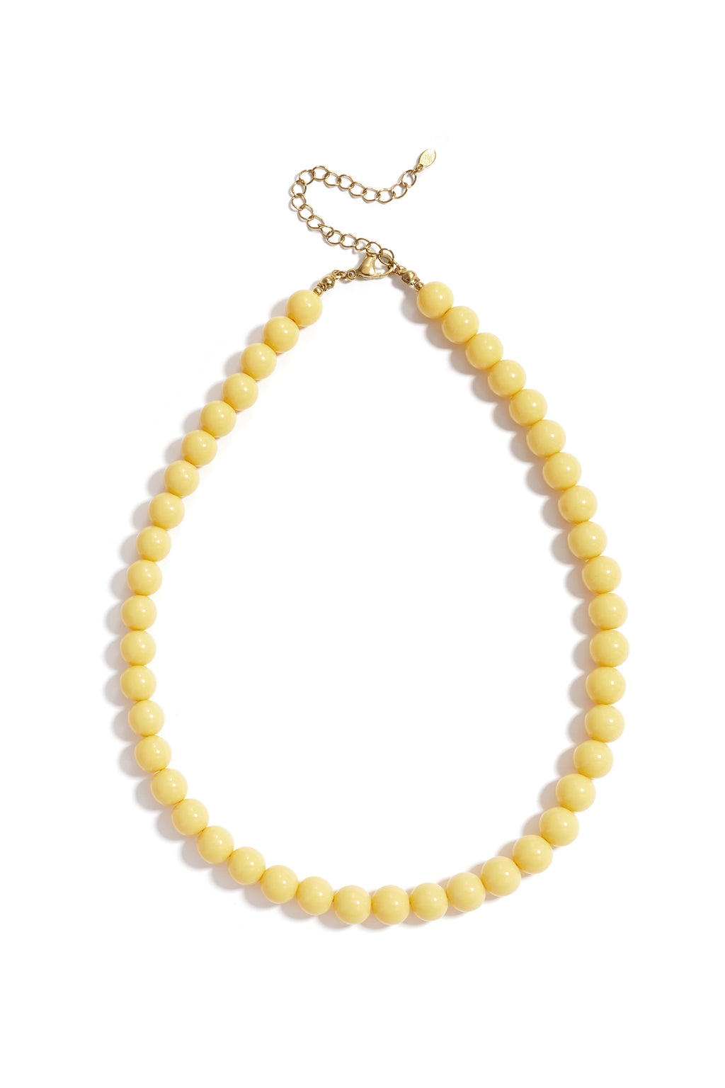 Bold beaded necklace 10mm