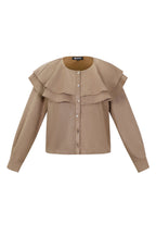 Layered Blouse Suede