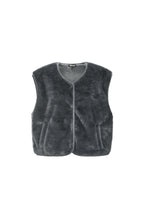 Polyester fiber (polyester) Vests Solid color Fall/Winter  Clothes