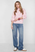 Knit sweaters Heart Casual All Fit  Clothes