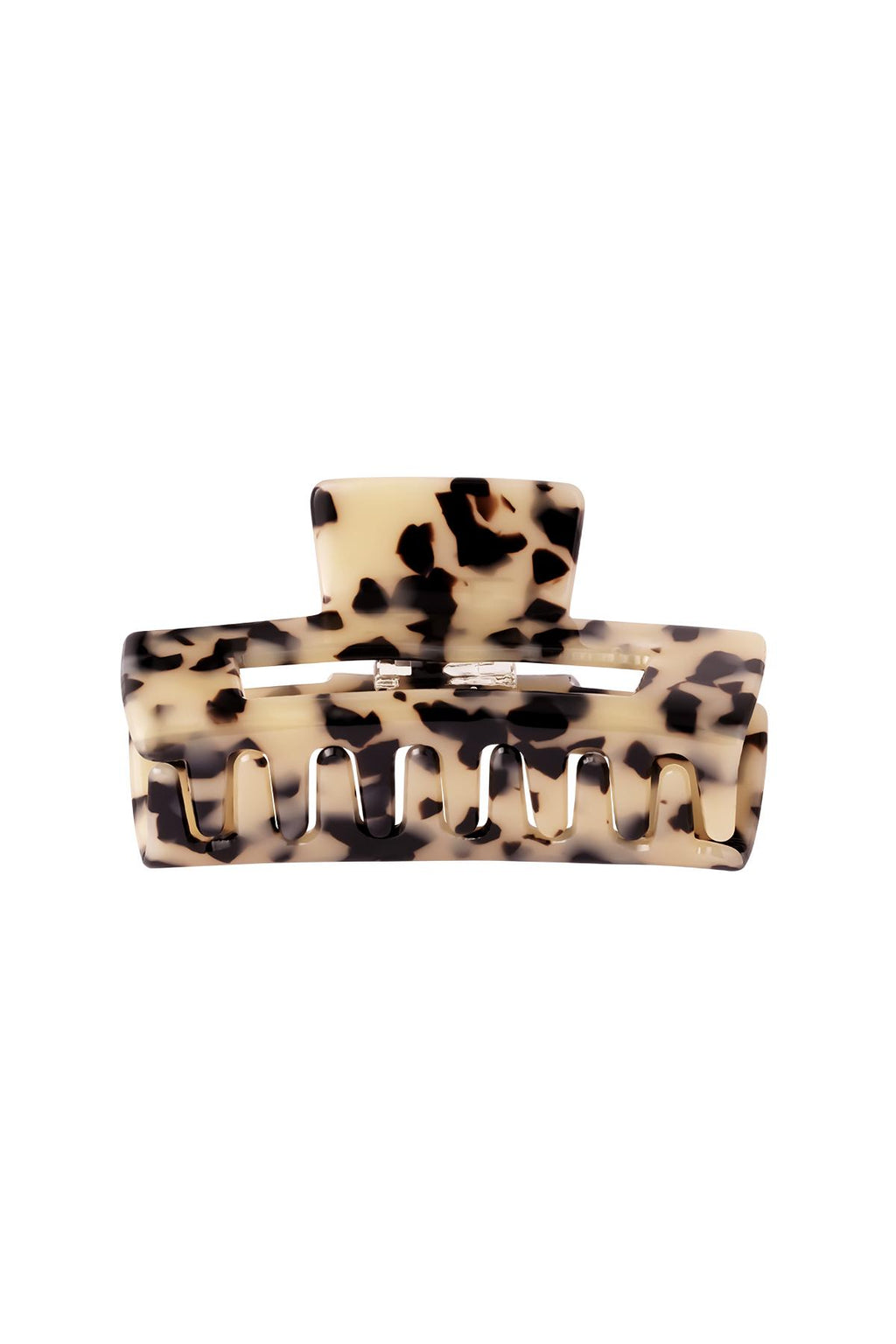 Hair clip pattern Beige Sheet Material