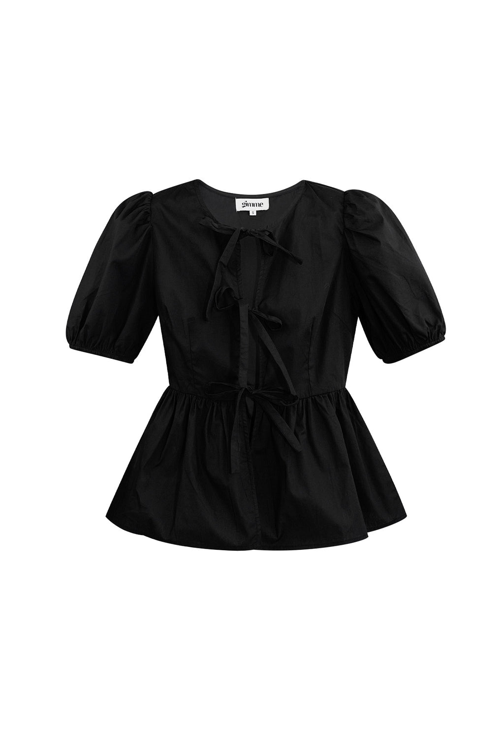 Must-have peplum blouse with bows