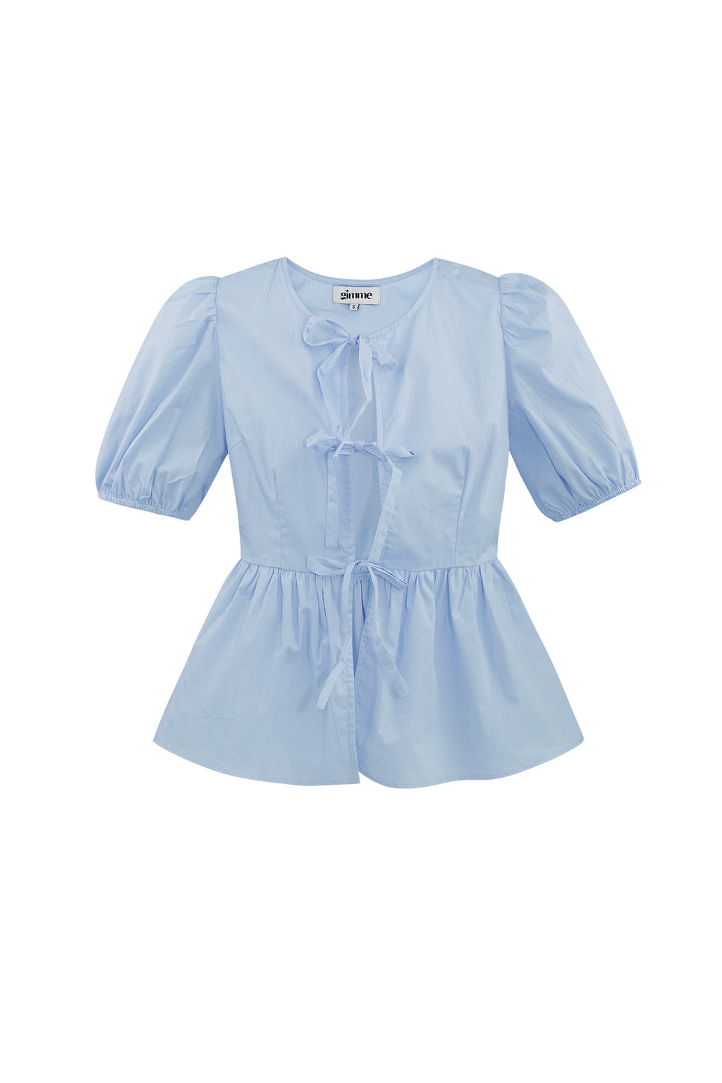 Must-have peplum blouse with bows