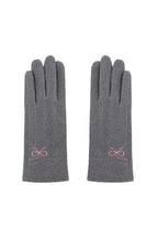 Delicate bow gloves