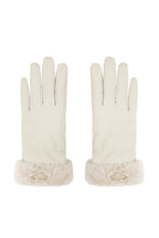 Furry gloves