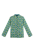 Jacket green print