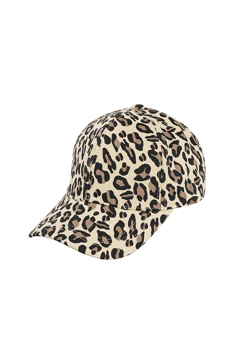 Leopard print cap