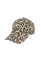 Leopard print cap