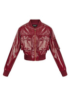 PU biker jacket
