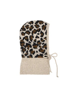 Leopard print balaclava