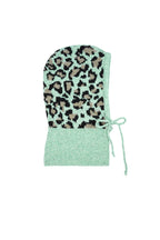 Leopard print balaclava