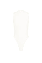 Viscose Women's Sleeveless Bodysuit High Neck Minimalist Design