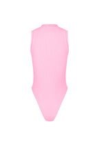 Viscose Women's Sleeveless Bodysuit High Neck Minimalist Design