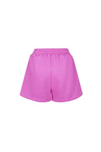 Jogging fabric shorts with studs