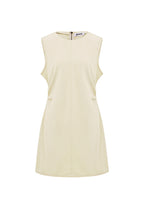 Cotton Women's Mini Dress Sleeveless Bodycon