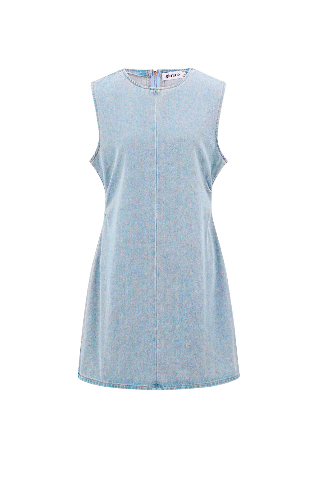 Cotton Women's Mini Dress Sleeveless Bodycon