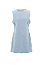 Cotton Women's Mini Dress Sleeveless Bodycon