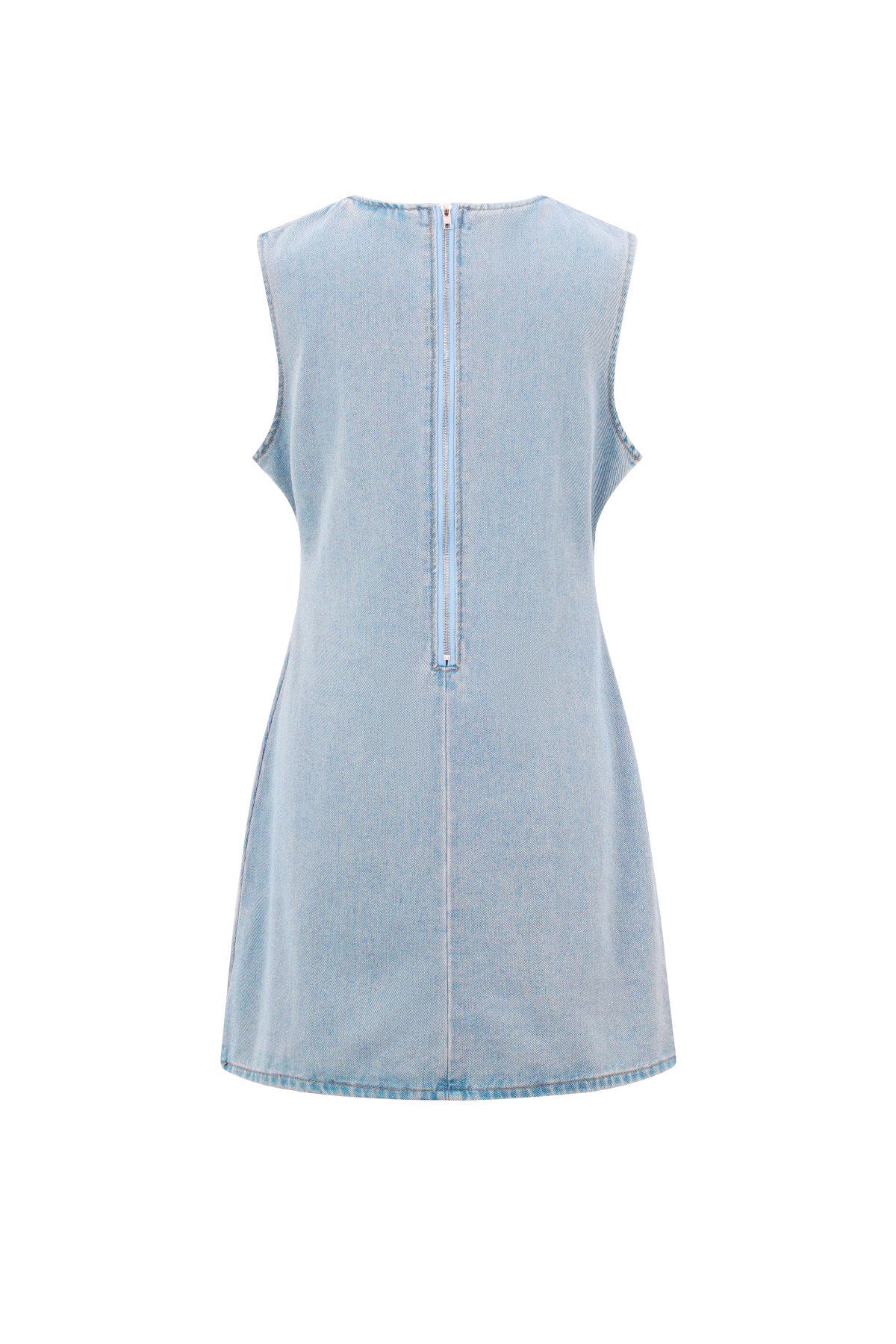 Cotton Women's Mini Dress Sleeveless Bodycon