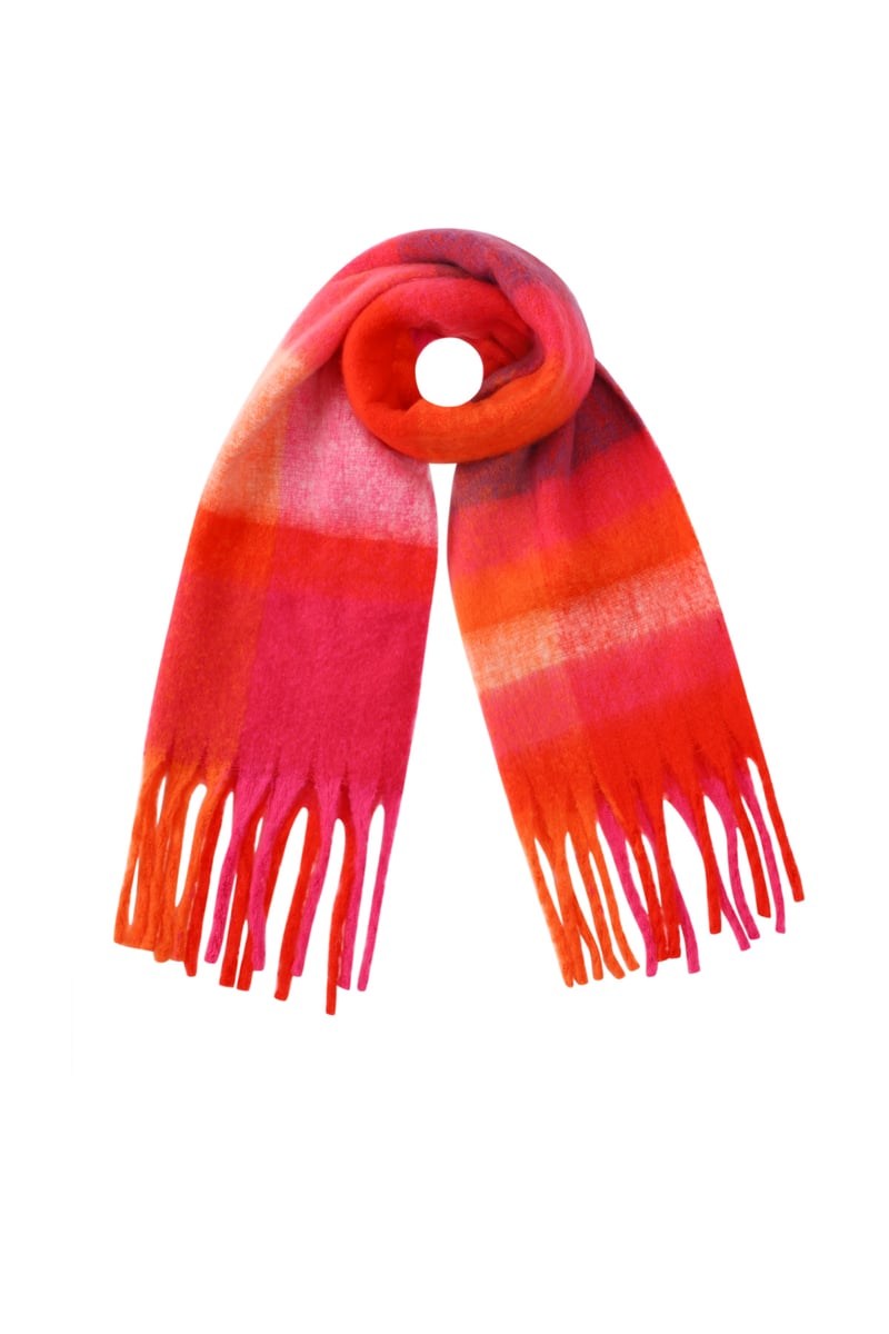 Bright girl scarf