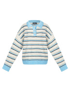 Polyester fiber (polyester) Knit sweaters Stripes Casual Fall/Winter  Clothes