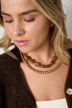 Acrylic Beaded Necklaces Beads Casual Daily Simple Series Women's jewelry