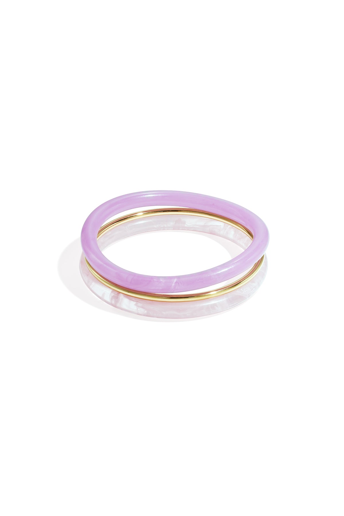 Acrylic Bangles circle Casual Daily Simple Series Women's jewelry