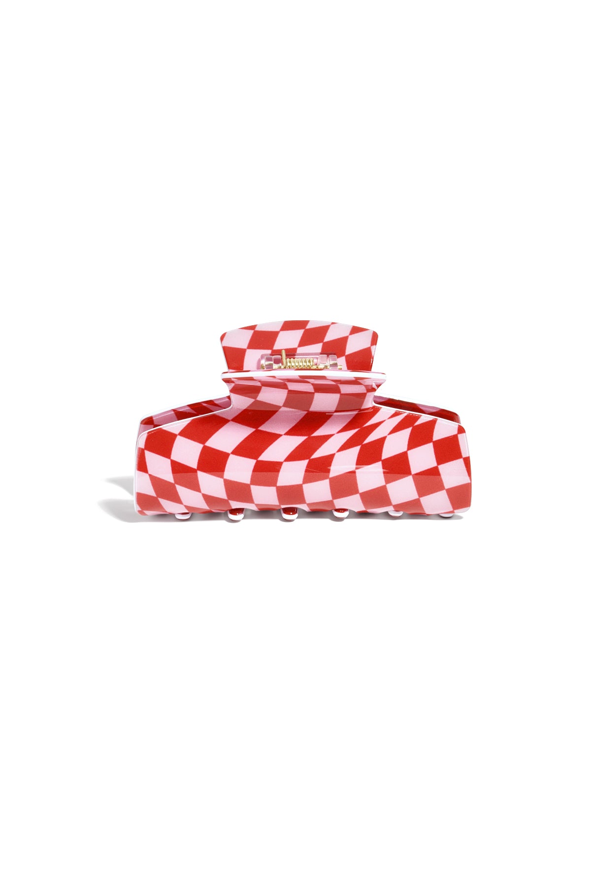 Hair Clips Plaid Casual Imitation Acetate sheet Valentine's Day Accessories