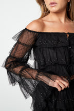 Festival The Sparkly Ruffle Top